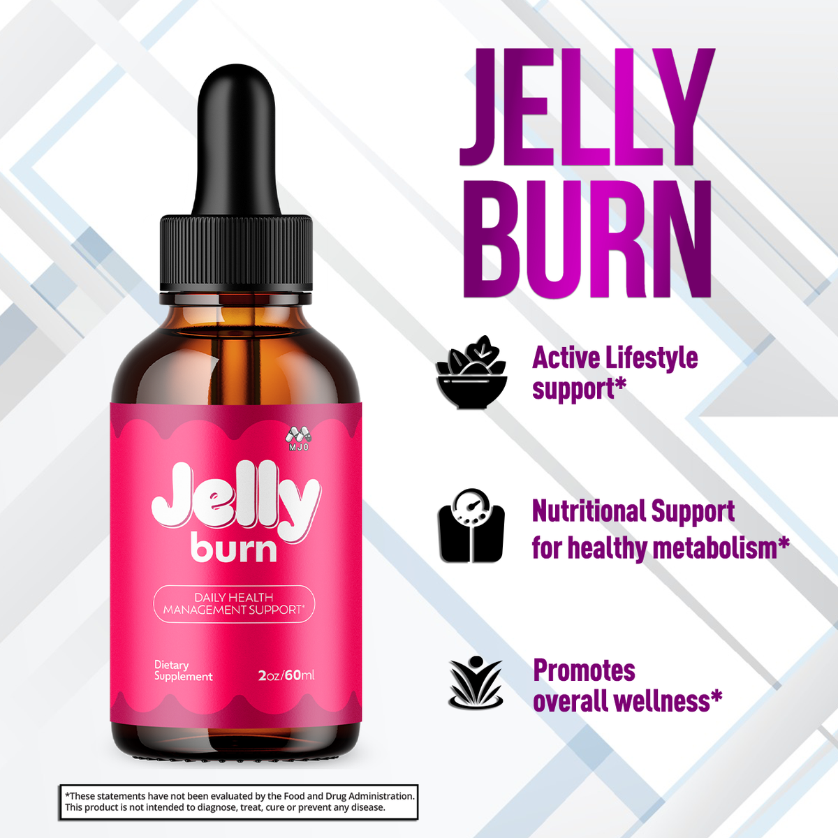 Jelly Burn supplement before and after results.