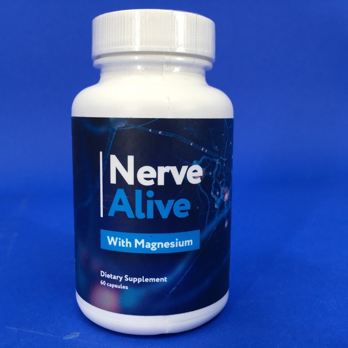 Nerve Alive Supplement bottle shown for nerve health support and neuropathy relief
