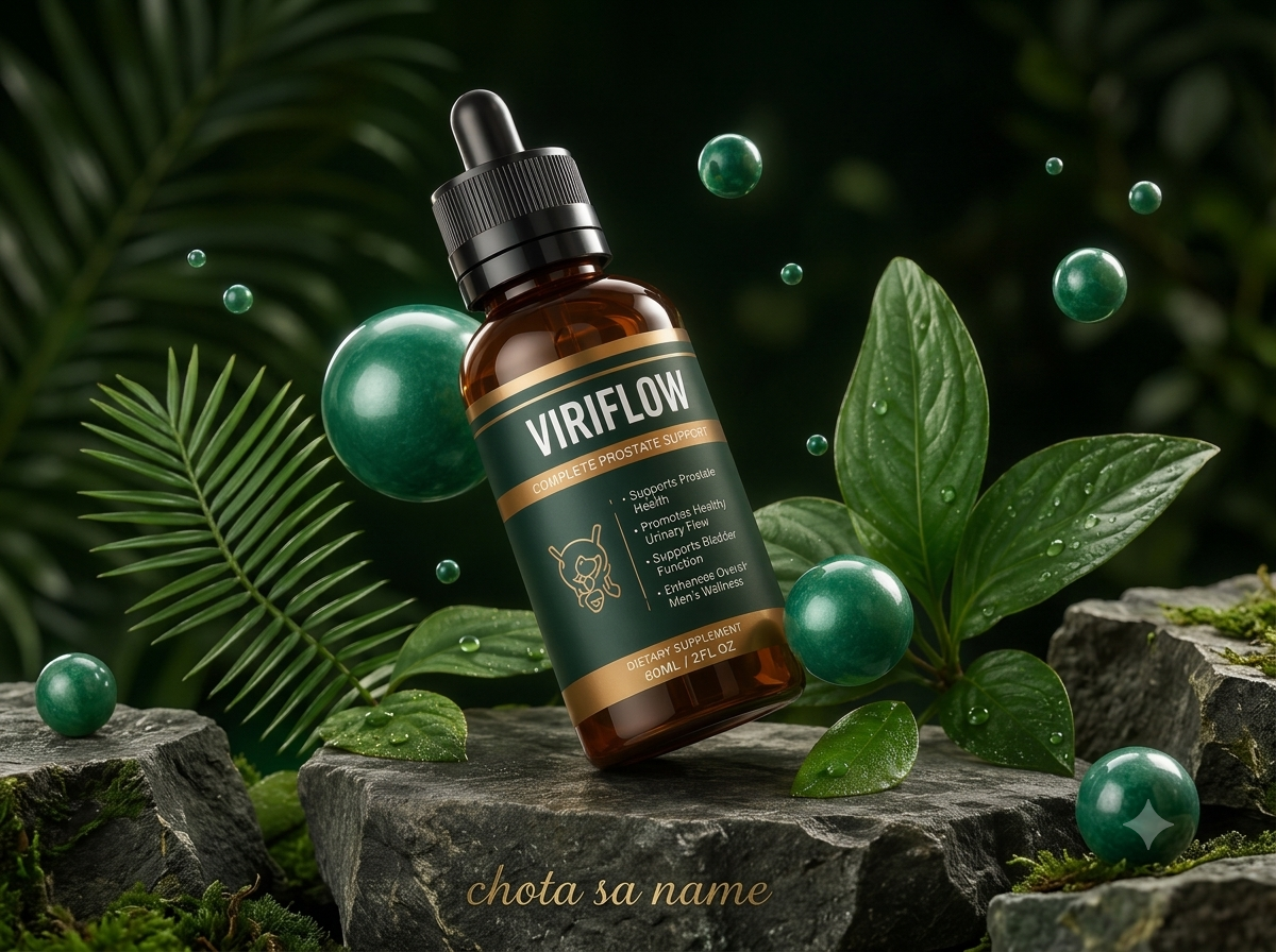 ViriFlow Buy natural prostate health supplement bottle