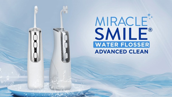 Miracle Smile Magic Flosser cordless water flosser for everyday oral care