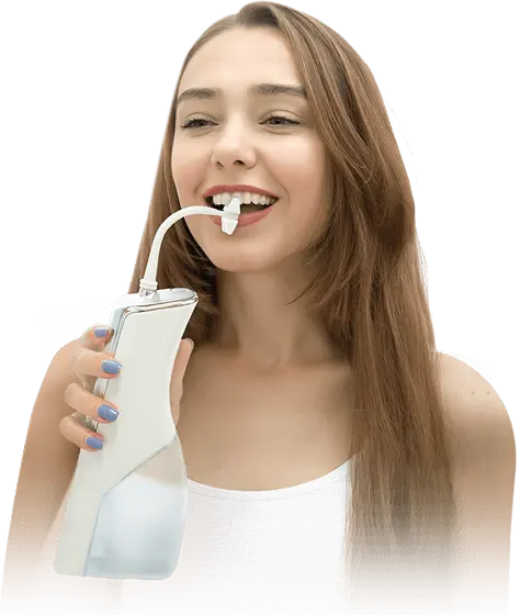 Miracle Smile Magic Flosser for easy daily teeth and gum cleaning