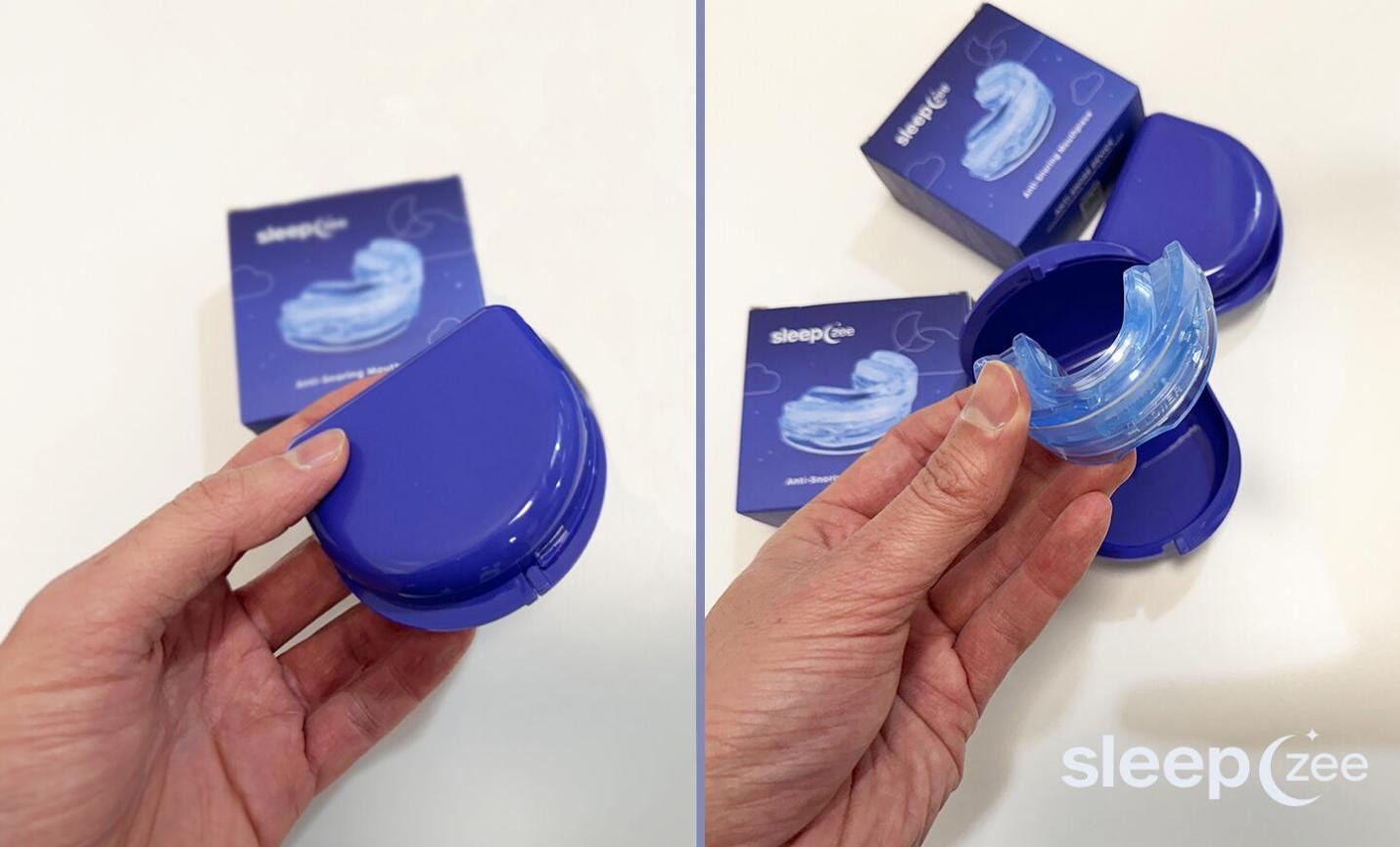 SleepZee adjustable nighttime snoring solution for smoother airflow